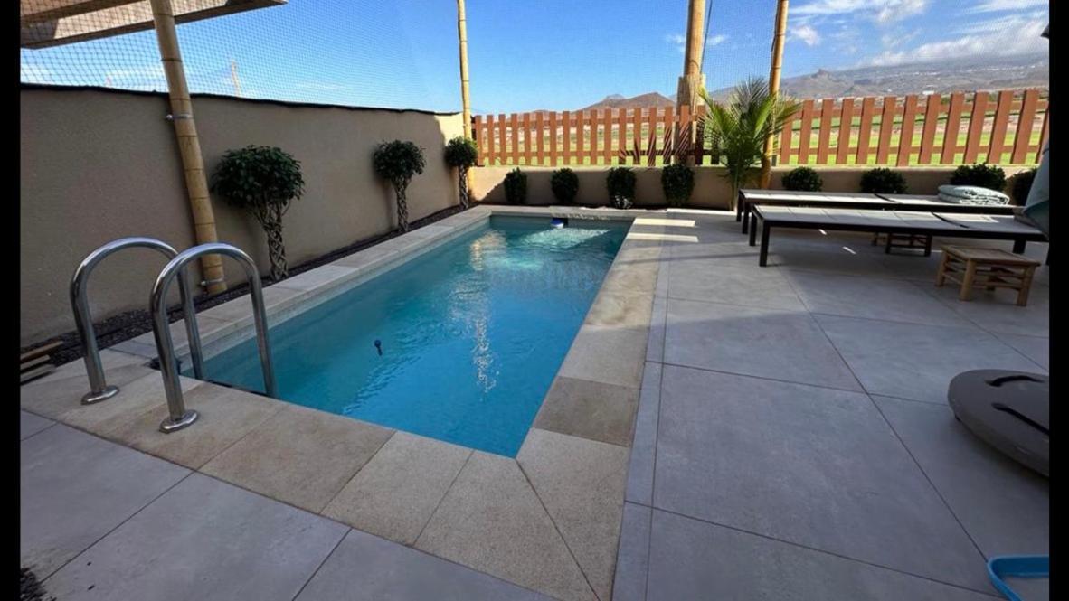 Golf Tenerife South XX Wheel Accessible Shower XX Free Wifi XX Private Pool 30 Degrees XX Two Terraces 30M2X60M2 Xxfree Parking XX Mountain View XX Flatscreen 65 Inch XX San Miguel de Abona Exteriér fotografie