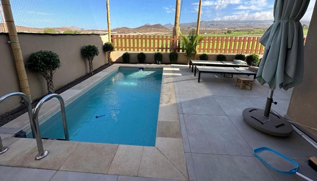 Golf Tenerife South XX Wheel Accessible Shower XX Free Wifi XX Private Pool 30 Degrees XX Two Terraces 30M2X60M2 Xxfree Parking XX Mountain View XX Flatscreen 65 Inch XX San Miguel de Abona Exteriér fotografie